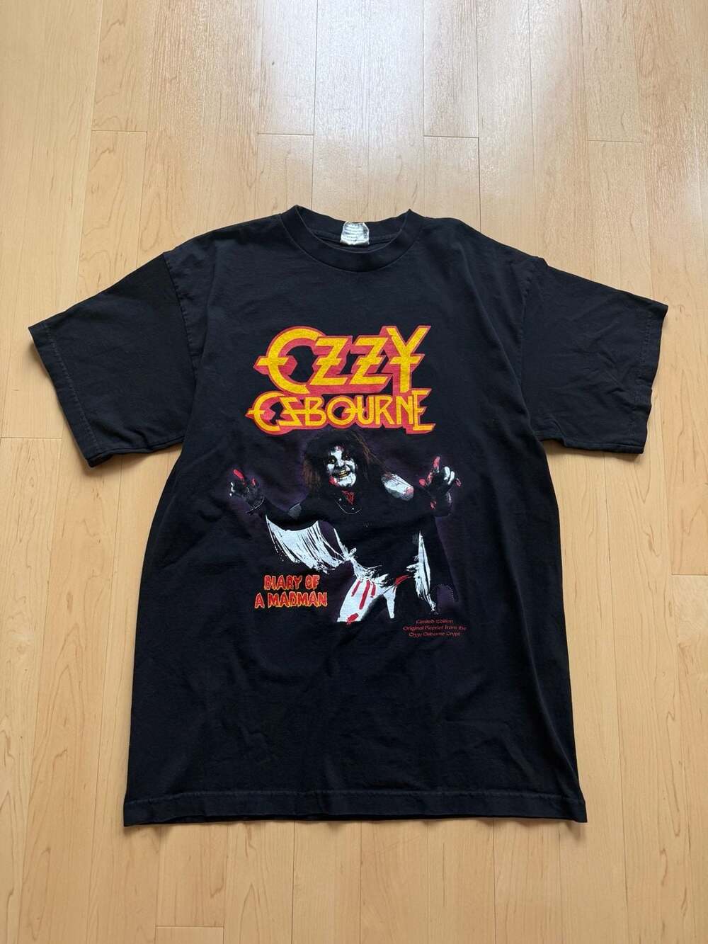 GRAIL 90s Cronies Ozzy Osbourne Diary of A Madman T-Shirt